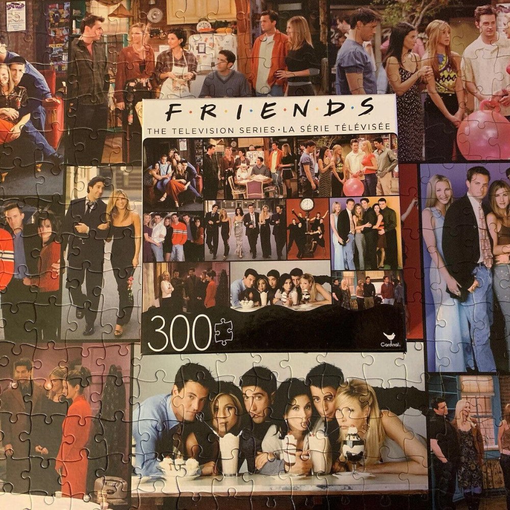 Cardinal Friends Nostalgic Collage Puzzle 300pc Photo Collage of Iconic Moments